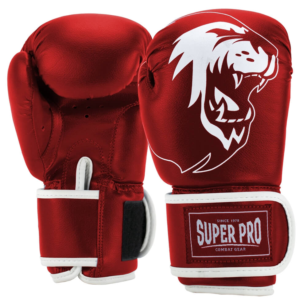 | Kinder | Talent Pro Boxhandschuhe Super Kids rot/weiß Junior Equipment