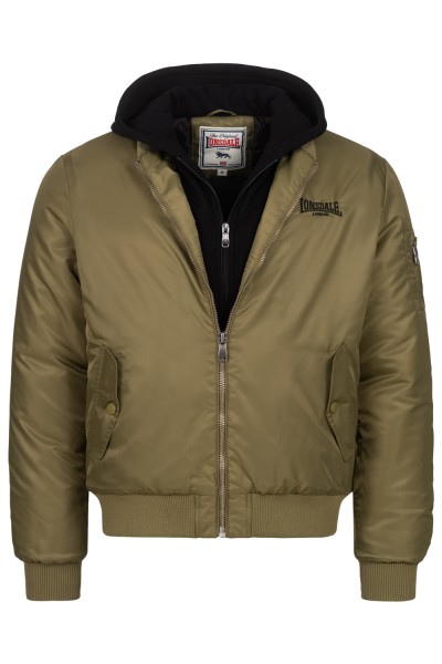 LONSDALE BALLINDEAN Jacke Herren green