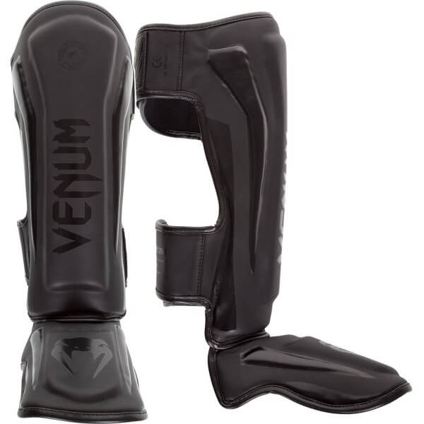 Venum Elite Standup Shinguards - Black M