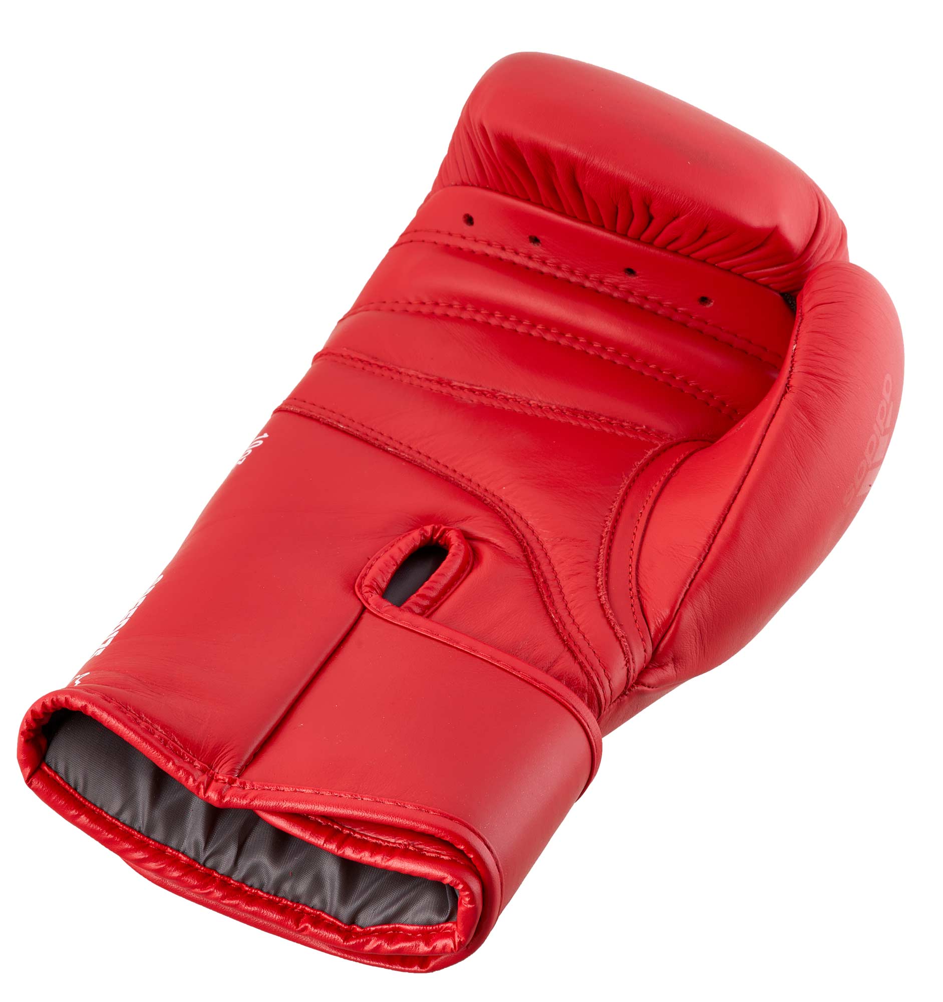 ADIDAS Speed 175 Handschuhe zugelasssen Boxhandschuhe Leder WAKO Ausrüstung Kickbox Boxhandschuhe | rot | 