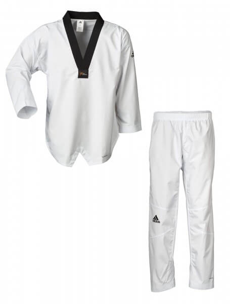 ADIDAS Taekwondo Anzug Fighter ohne Streifen s/R