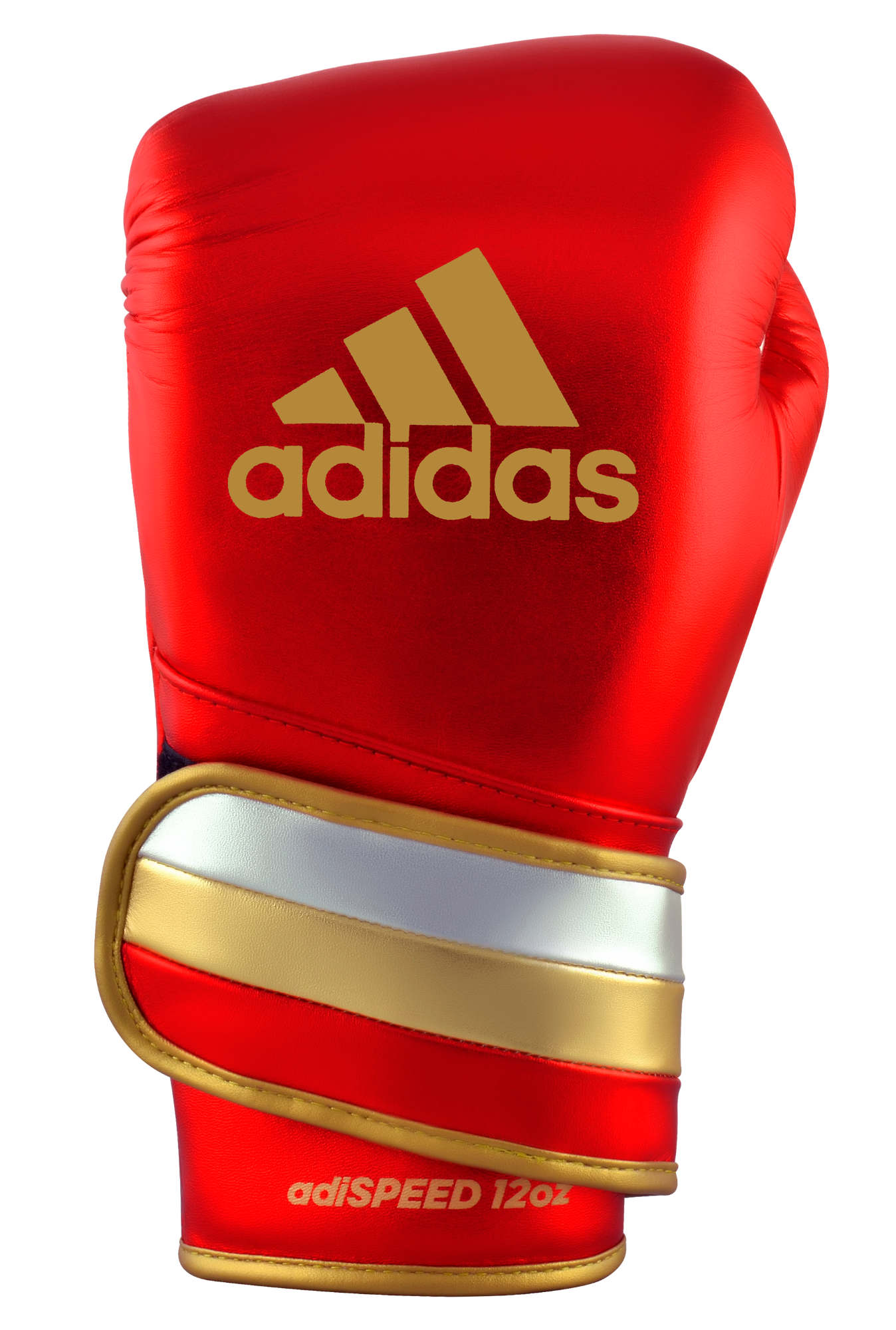 metallic/gold, red | Kickbox up strap adiSPEED | Handschuhe Boxhandschuhe | ADIDAS Boxhandschuhe Ausrüstung